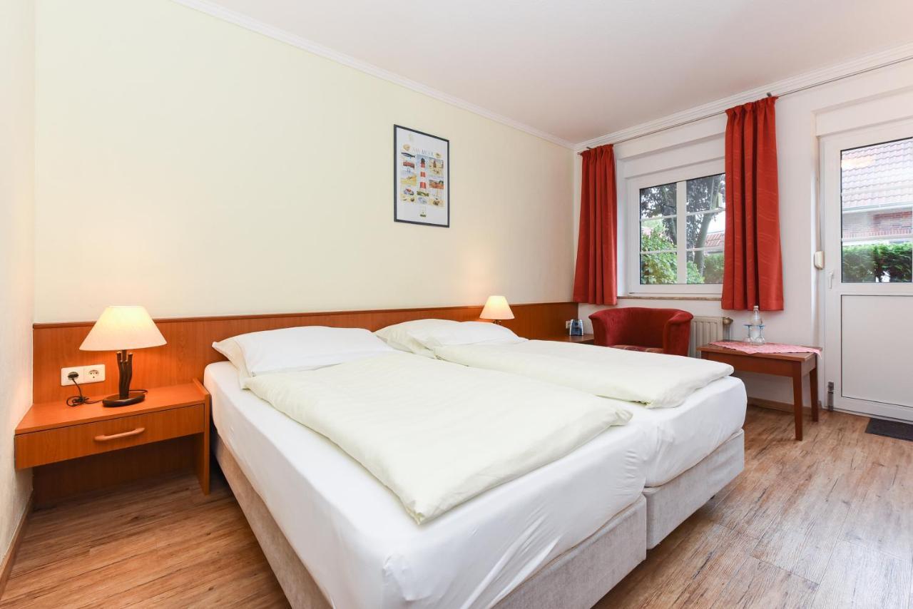 Hotel Garni Benser Watt Bensersiel Esterno foto